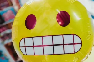 unique interview question awkward emoticon balloon