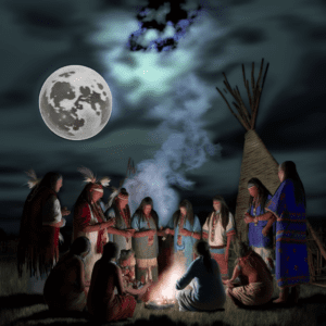 ancient peoples honor the full moon